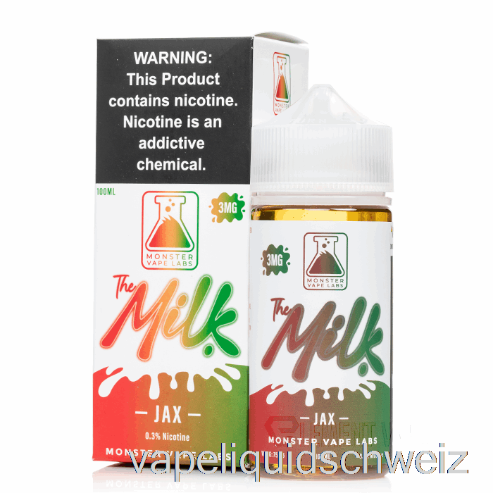 Jax – Die Milch – 100 Ml 0 Mg Vape Schweiz